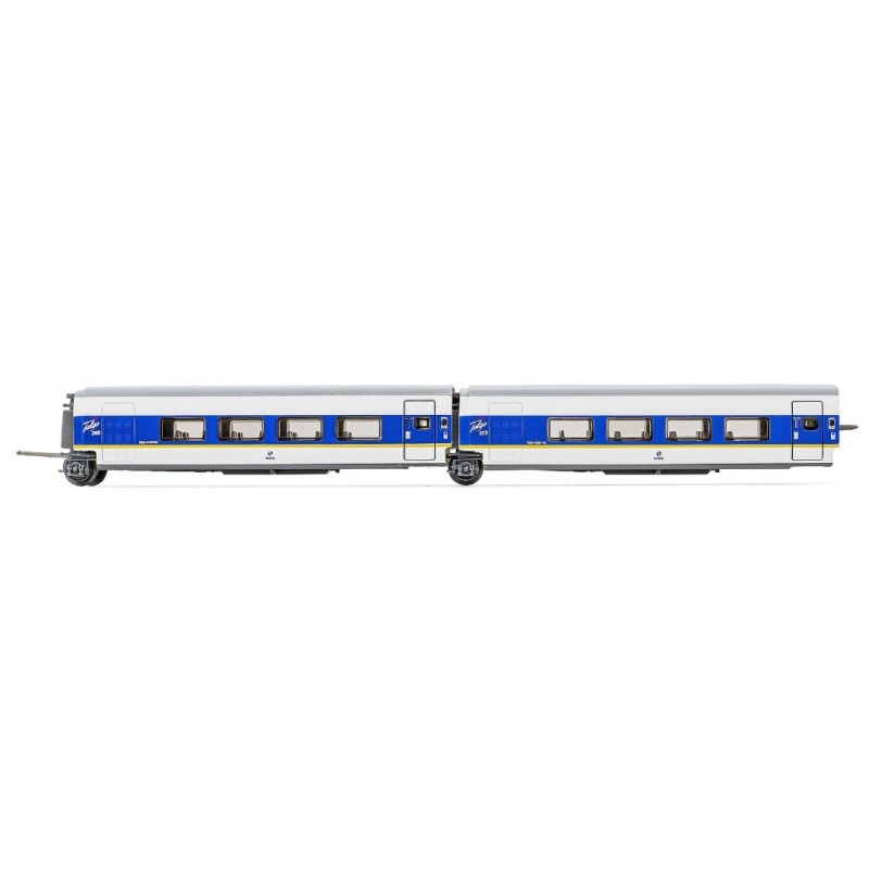 Talgo 200, set de 2 coches turista. RENFE.