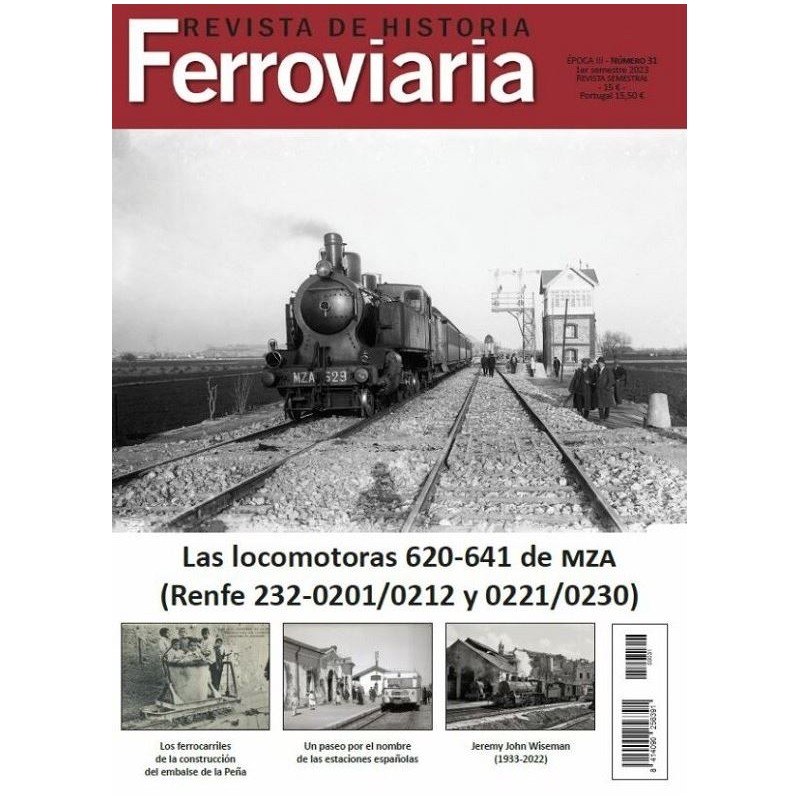 Revista de Historia Ferroviaria nº 31.