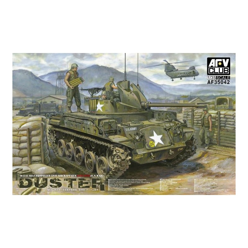 M42A1 autopropulsado. AFV CLUB 35042