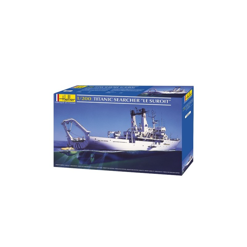 Heller 80615 – Modellino Nave Le Suroit, Cercatore Del Titanic, Scala 1:200, Kit Da Costruire Francese
