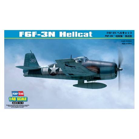 F6F-3N Hellcat. HOBBY BOSS 80340