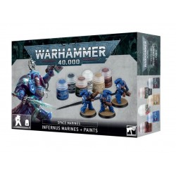 Space Marines: Infernus Marines + Paints Set.