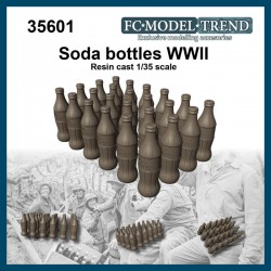 Bouteilles de soda.
