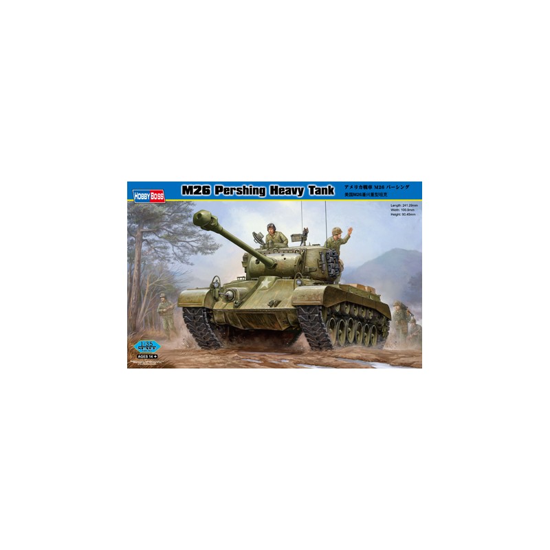 M26 Pershing heavy tank. HOBBY BOSS 82424
