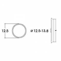 Aros de adherencia DC. 12,5 - 13,8 mm (x10).