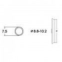 Aros de adherencia AC. 8,8 - 10,2 mm (x10). ROCO 40073
