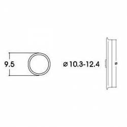 AC-Kleberinge. 10,3 - 12,4 mm (x10).