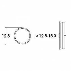 AC-Kleberinge. 12,5 - 15,3 mm (x10).