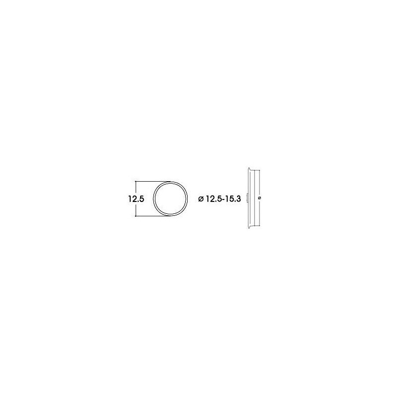 Aros de adherencia AC. 12,5 - 15,3 mm (x10). ROCO 40075