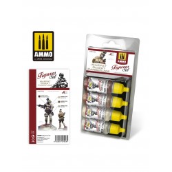 Set de peinture : motif camouflage du désert de Marpat.