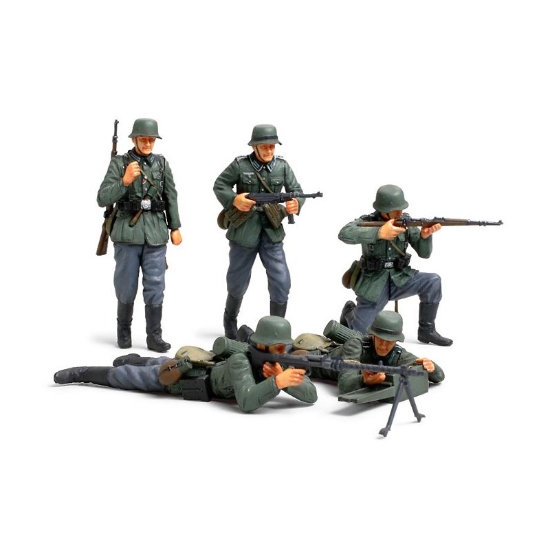 Infantería alemana. Infantería alemana.