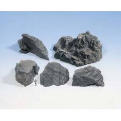 Pezzi di roccia.