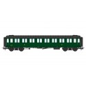 Coche metalizado ex-PLM de 2a clase B8, SNCF.