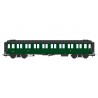 Coche metalizado ex-PLM de 2a clase B8, SNCF.