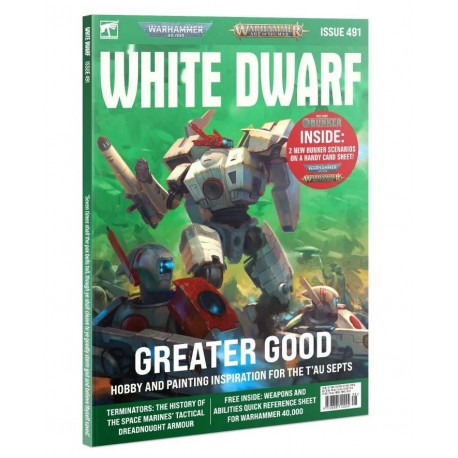 Issue 491 of the magazine White Dwarf. August 2023.