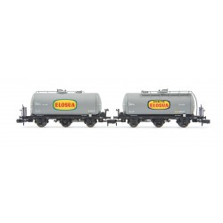 2-unit pack tank wagons, Elosua.