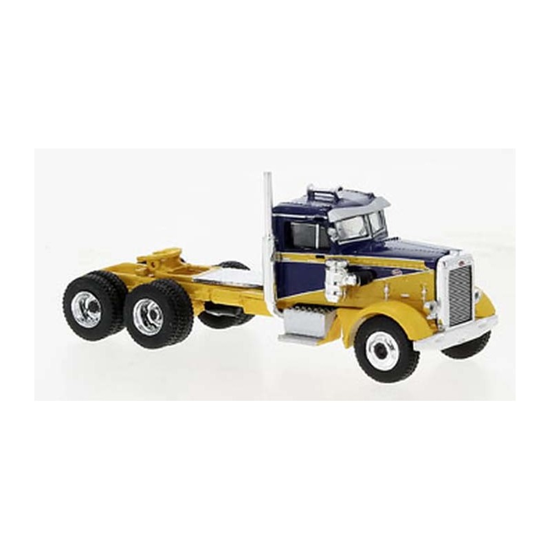 Peterbilt 281, azul/amarillo.