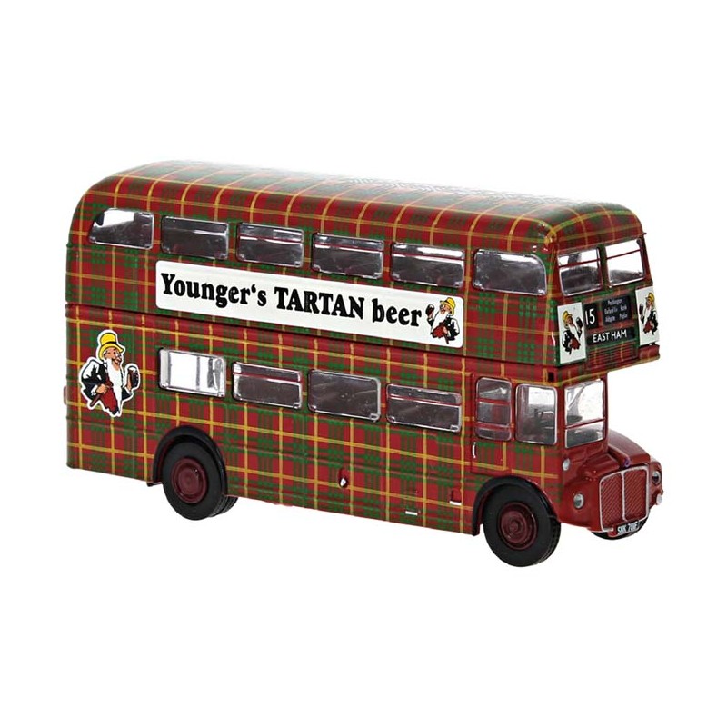 Autobús Routemaster biplano.