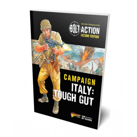 Livro de campanha Tough Gut na Itália. Bolt Action