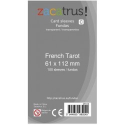 100 cartoni. Dimensione dei Tarocchi Francesi. 61x112 mm.