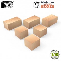 Boîtes miniatures, grandes (x6).