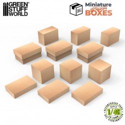 Miniature Boxes - Small (x12).