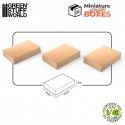 Cajas en miniatura, pequeñas (x12).