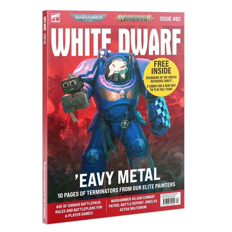 Número 492 de la revista White Dwarf. Septiembre 2023.