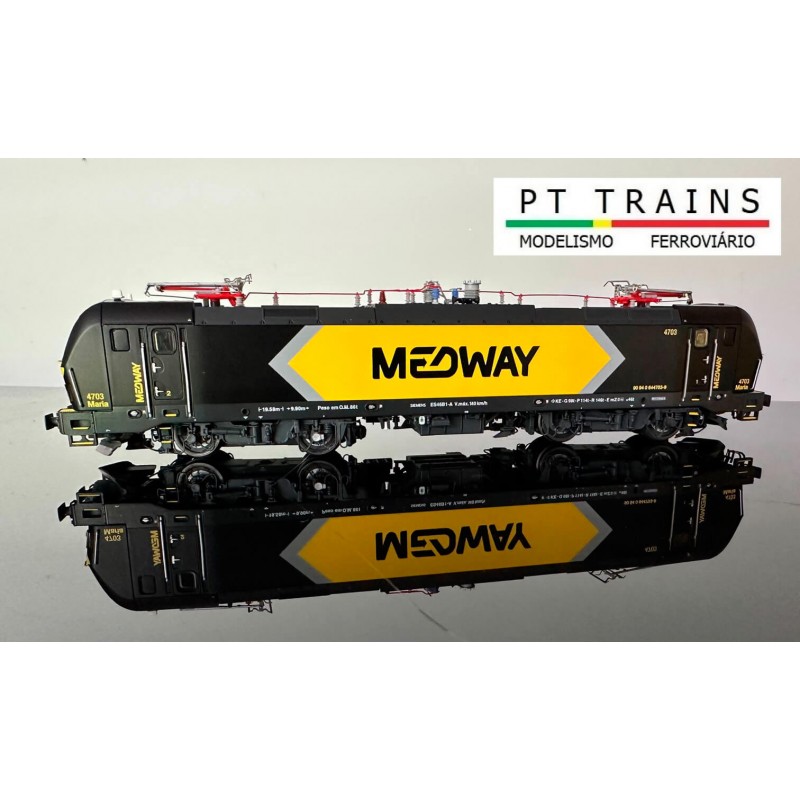 Locomotiva elétrica 4703 "María", Medway.