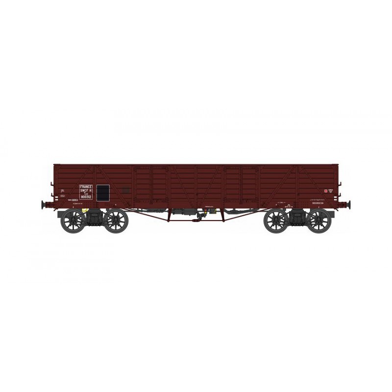 Gondola wagon type TP, SNCF.