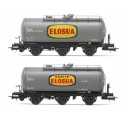 Set de vagones cisterna "Elosua", RENFE.