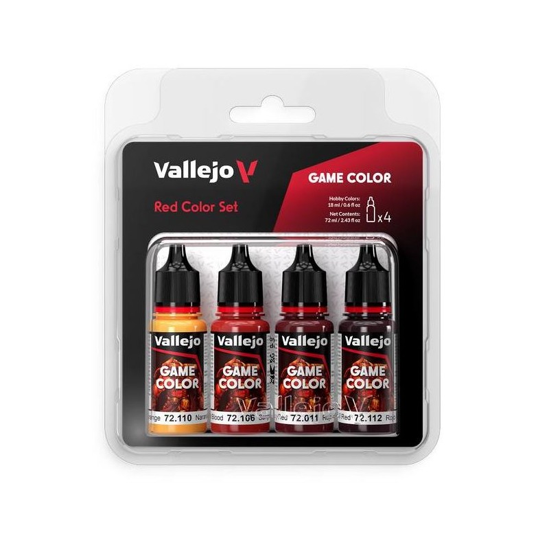 Game color set: Red. Game color set: Red.