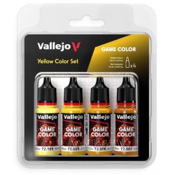 Couleur de l’ensemble de jeux : jaune.