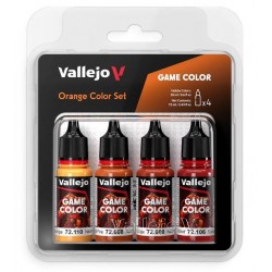 Farbe des Spielsets: Orange.