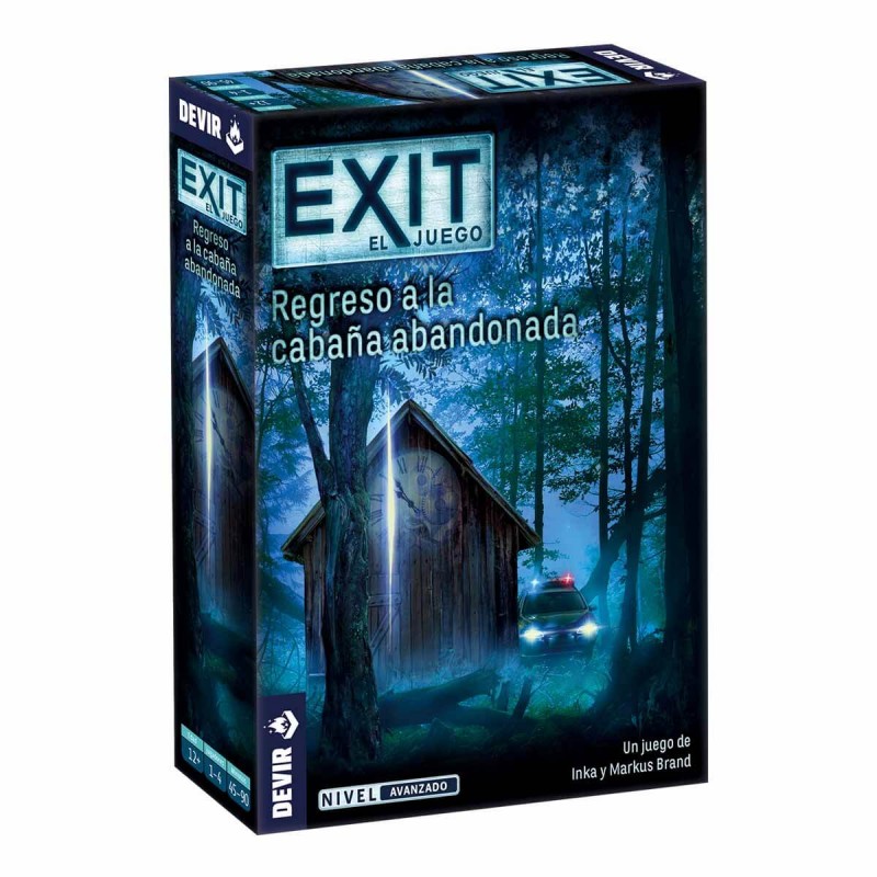 Exit. Retorno a la cabaña abandonada. Exit. Retorno a la cabaña abandonada.