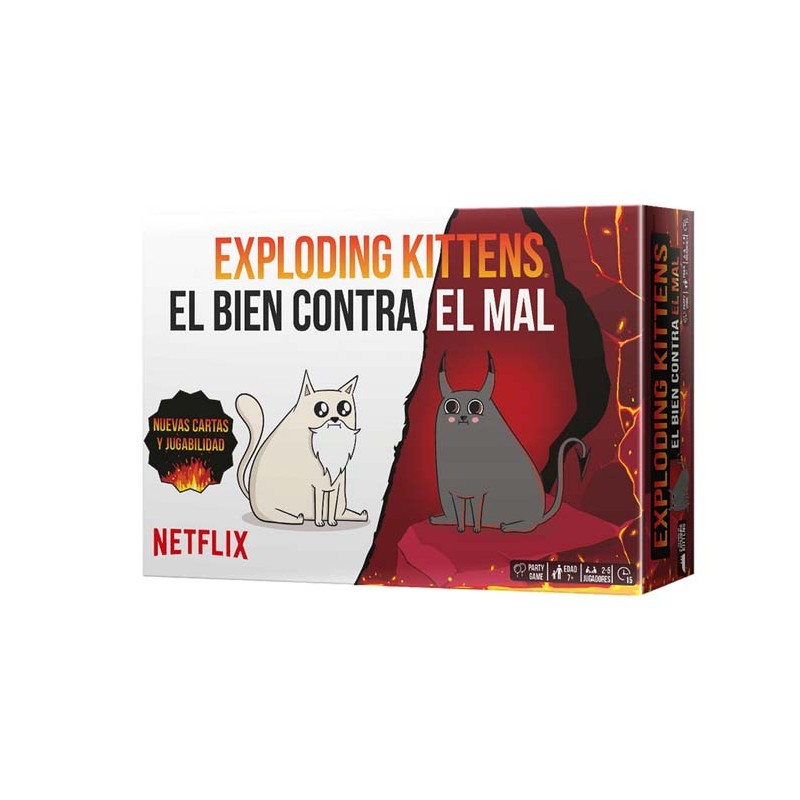 Exploding Kittens. El bien contra el mal.