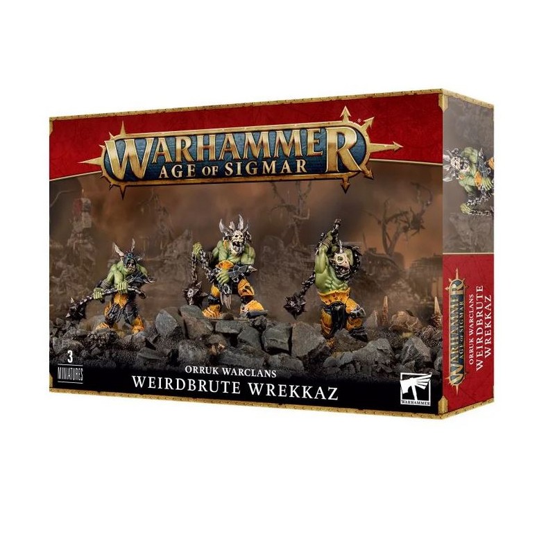 Orruk Warclans.Weirdbrute Wrekkaz.