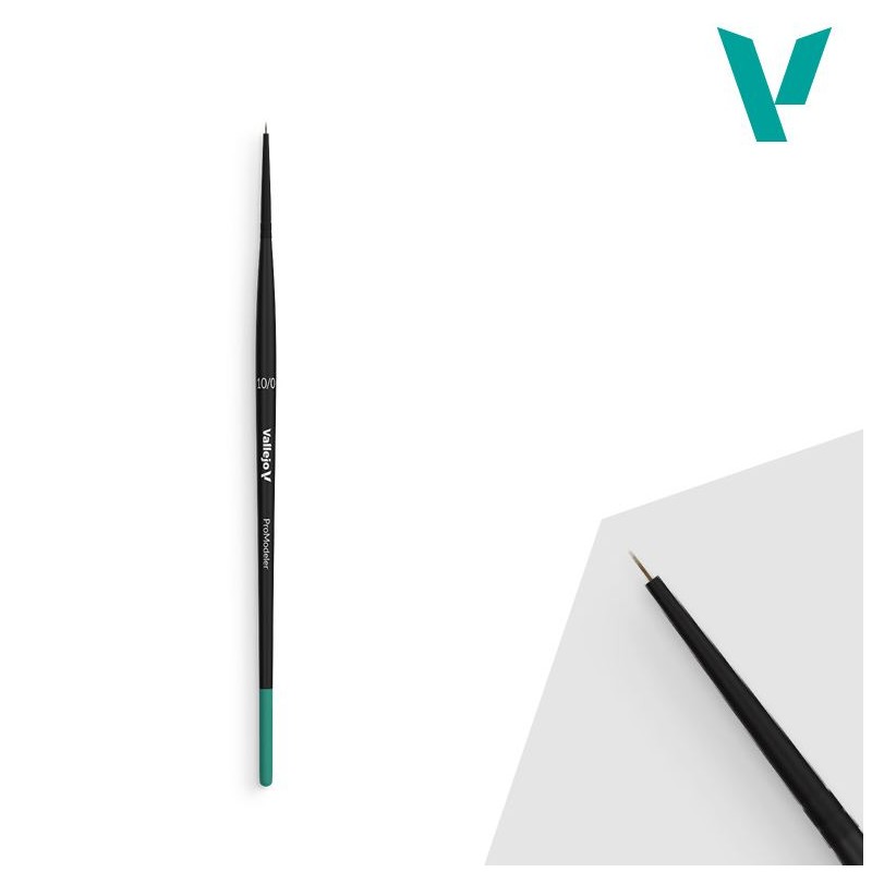 Pincel de pelo natural Nº 10/0.