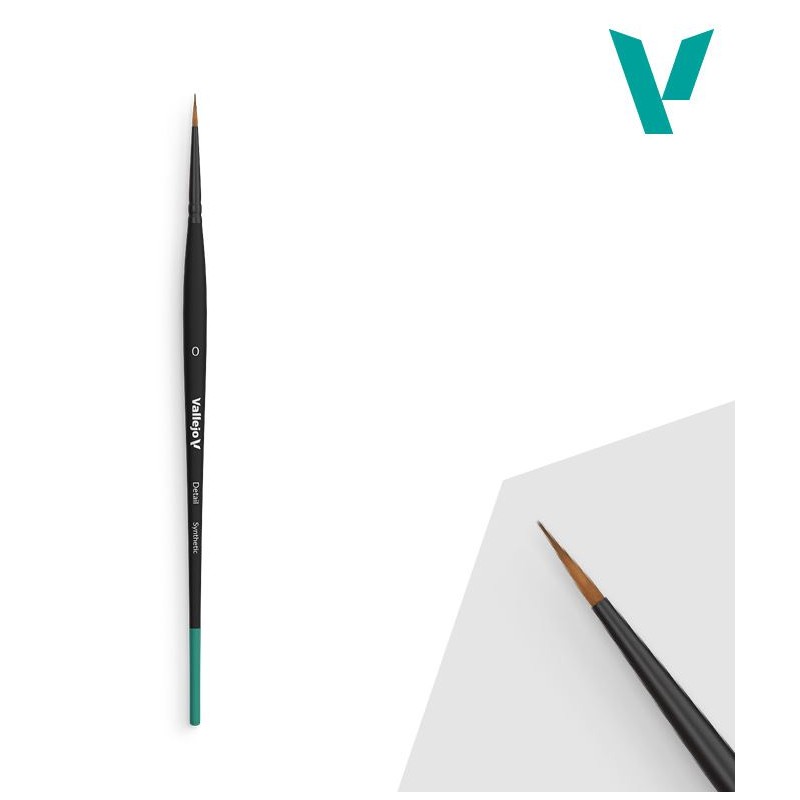 Pincel redondo Toray Nº 0. VALLEJO 54000