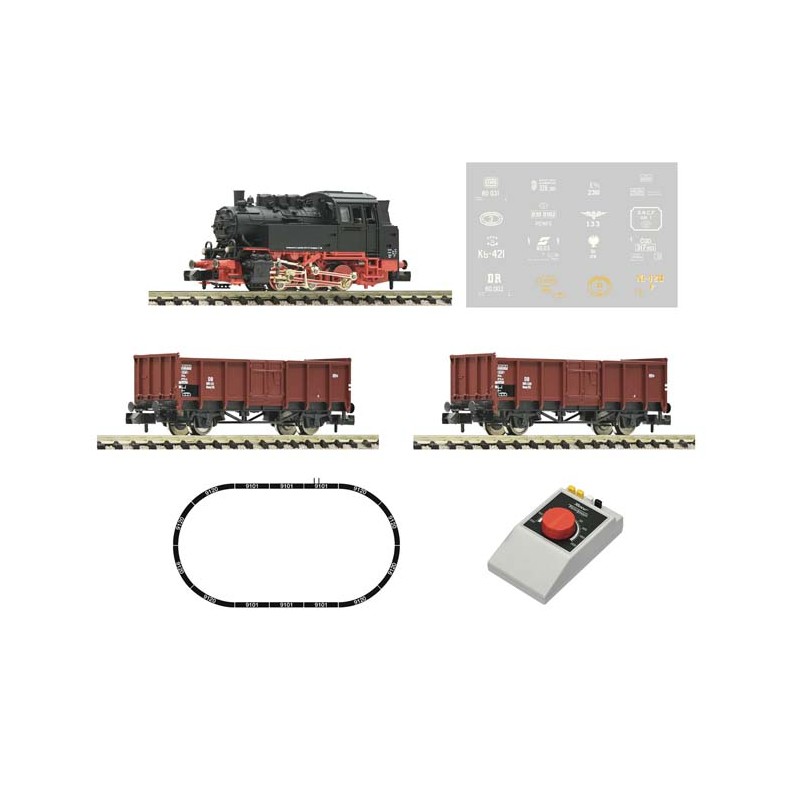 Set de iniciación analógico. Locomotora vapor serie 80.
