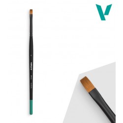 Synthetic rectangular brush Nº 4.