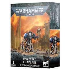 Space Marines. Aumônier en armure Terminator.