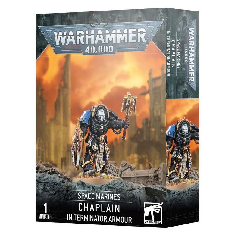 Marines espaciles. Chaplain in Terminator Armour. Marines espaciles. Chaplain in Terminator Armour.