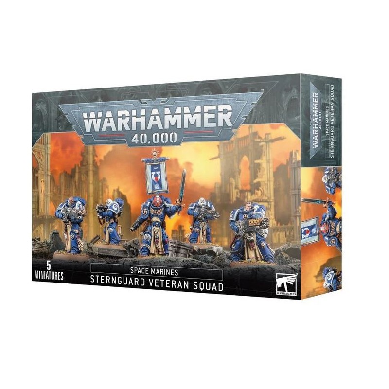 Marines espaciles. Sternguard Veteran Squad.