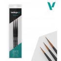 Set de pinceles de Toray (#0; #1 y #2). VALLEJO P54999 Set de pinceles de Toray (#0; #1 y #2). VALLEJO P54999
