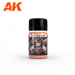 Pó de tijolo de pigmento líquido. 35 ml.