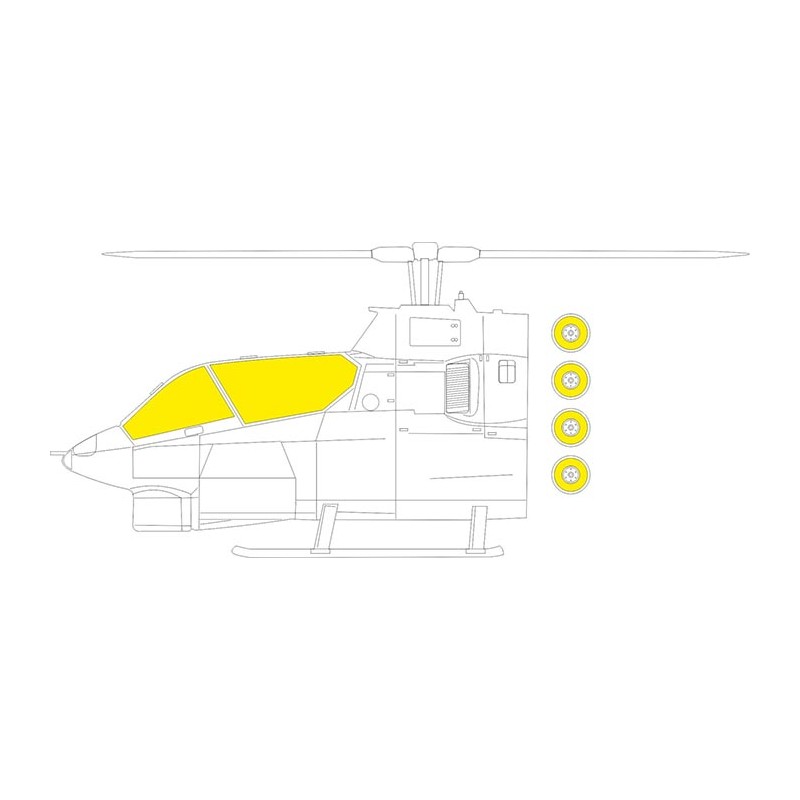 Kit de detallado para AH-1G.