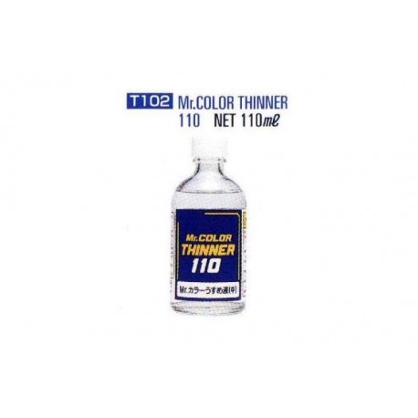 Thinner for Gunze. 110 ml. MR COLOR T102