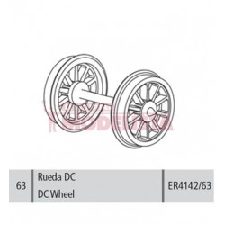 DC Wheels for RENFE Mikado (x2).