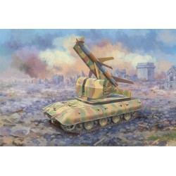 Char lourd E-100 avec roquette.